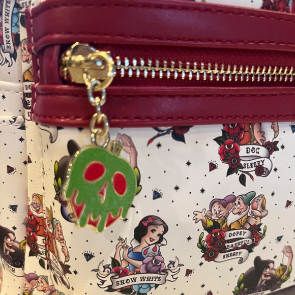 Loungefly Disney Snow White Tatoo Backpack - Picture 5 of 8